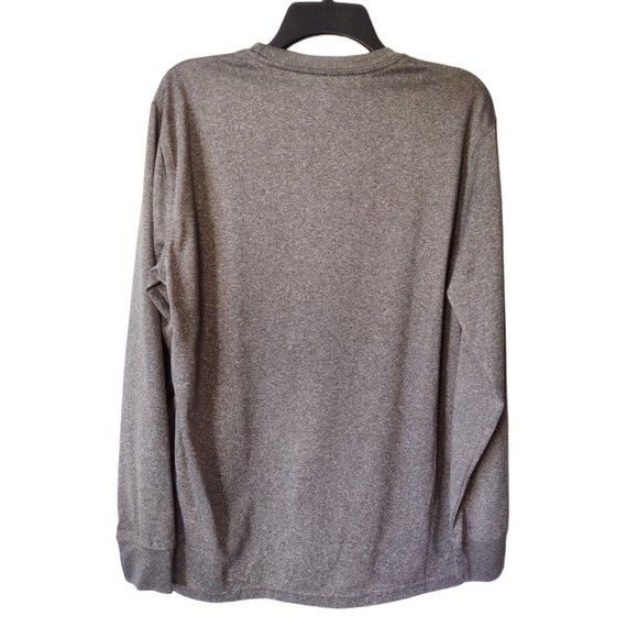 UNK San Antonio Spurs Mens Silky Tshirt Size M Gray Basketball NBA Stretch - Picture 3 of 7